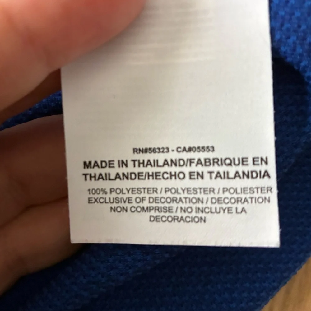 Nike Women's Royal Blue Tank Top M